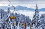 Ski Lift Stock Photo