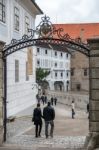 State Castle And Chateau Complex Of Cesky Krumlov Stock Photo