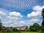 View Of Hever Castle On A Sunny Summer Day Stock Photo