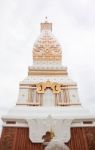 Phra That Phanom Pagoda In Wat Phra That Phanom, Nakhon Phanom, Stock Photo