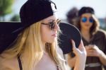 Beautiful Young Women In The Street Stock Photo