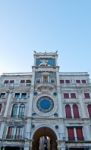 Venice Italy San Marco Square Belltower Stock Photo