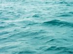 Blue Sea Water Background Stock Photo