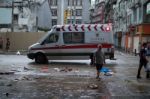 Ambulance Of The Macau Fire Department Stock Photo