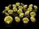 Yellow Sapphire Stock Photo