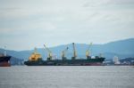 Cargo Ship Stock Photo