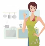 Housewife Stock Photo