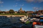 Bosham Bathed In Winter Sunshine Stock Photo