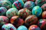 Easter Egg Background Stock Photo