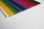 Colored Pencils Stock Photo