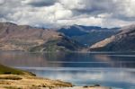 Lake Hawea Stock Photo