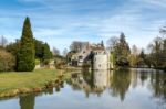 View Of  A Building On The Scotney Castle Estate Stock Photo