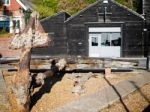 Close-up Of An Anchor From Napoleonic Times Stock Photo