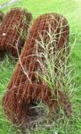 Rusty Wire Mesh Steel Stock Photo