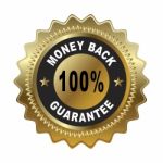 100 Percent Money Back Stock Photo