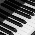 Piano Keys Stock Photo