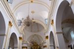 Marbella, Andalucia/spain - July 6 : Interior Of The Church Of T Stock Photo