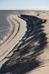 Beach Shoreline Stock Photo