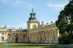 Wilanow Palace In Warsaw Poland Stock Photo