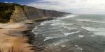 Beautiful Rocky Beach Of Magoito, Located In Sintra, Portugal Stock Photo