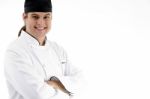 Smiling Young Male Chef Stock Photo