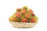 Rambutan Fruits Stock Photo