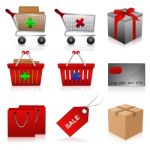 Shopping Icon Stock Photo