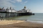 Eastbourne, Sussex/uk - February 19 : View Of The Pier In Eastbo Stock Photo