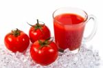 Tomato Juice Stock Photo