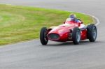 Vintage Racing At Goodwood Stock Photo