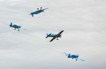 Raf Blades Flying Team Stock Photo