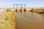 Ble Nile River Canal Stock Photo