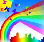 Rainbow Stock Photo