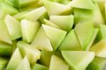 Close Up Cantaloupe Melon Background Texture Stock Photo