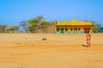 Hotel In Kenya Stock Photo