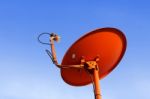 Satellite Dish Stock Photo