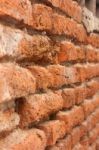 Old Brick Wall Stock Photo