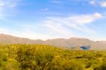 Landscape Near Windhoek In Namibia Stock Photo