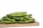 Broad Beans Stock Photo