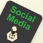 Social Media Switch Stock Photo