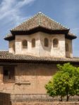 Granada, Andalucia/spain - May 7 : Part Of The Alhambra Palace I Stock Photo
