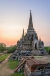 Wat Phra Si Sanphet, Thailand Stock Photo