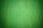 Green Wooden Wall Stock Photo