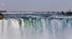 Background With An Amazing Niagara Waterfall Stock Photo