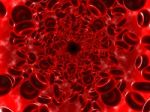 Red Blood Cells With Wain Stock Photo