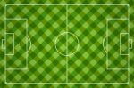 Soccer Field  Illustration Stock Photo