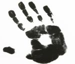 Black Hand Stock Photo