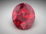 Citrine Ruby Stock Photo