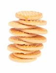 Butter Cookies Stock Photo