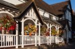 View Of The Anchor Public House In Hartfield Stock Photo